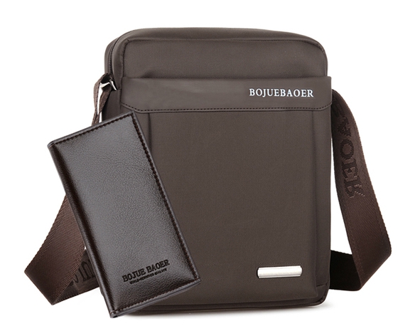 Мъжки чанти - кафяви и черни с или без портмоне 