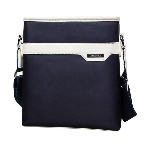 Επαγγελματική ανδρική τσάντα με φερμουάρ με λάβη από τον ώμο - μαύρο, μπλε, καφέ για καθημερινή ζωή και ταξίδια