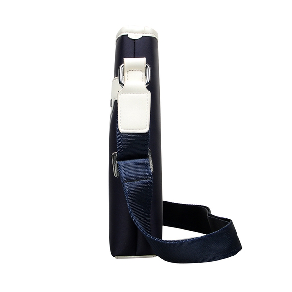 Επαγγελματική ανδρική τσάντα με φερμουάρ με λάβη από τον ώμο - μαύρο, μπλε, καφέ για καθημερινή ζωή και ταξίδια