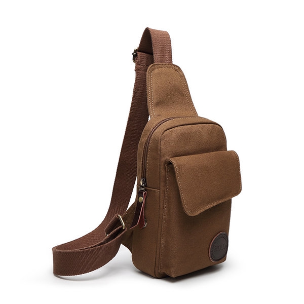 Мъжки мини раници - кафяви модели и размер: височина:24 см, дължина: 15 см, ширина: 6 см