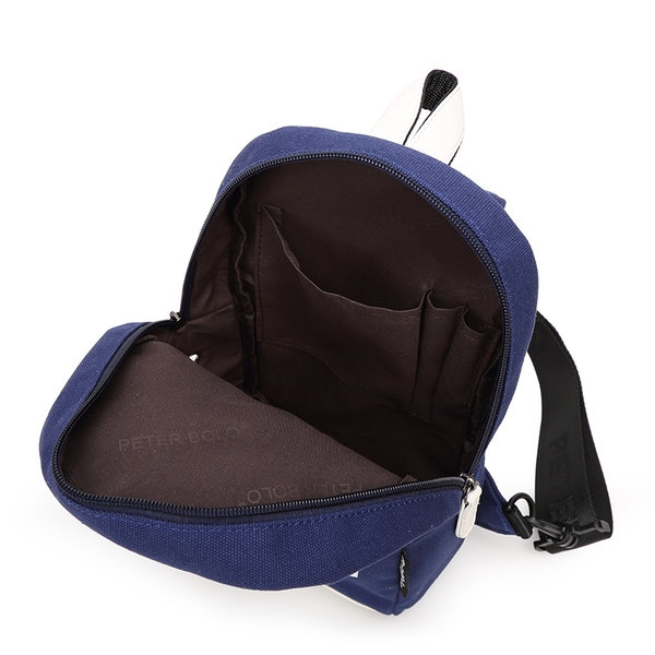 Мъжки мини раници за ежедневие и туризъм в 4 модела - черни, кафяви, сини и зелени