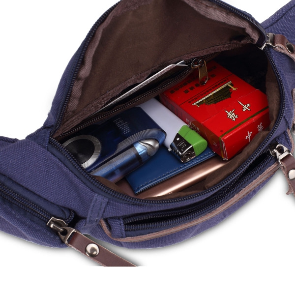 Άνδρικες τσάντες  από καμβά  - 4 μοντέλα