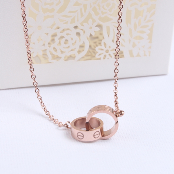 Дамски колиета в сребрист и златист цвят с пръстени 