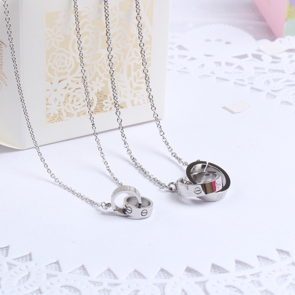 Дамски колиета в сребрист и златист цвят с пръстени 