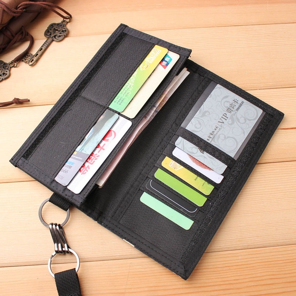 Мъжки платнени камуфлажени пормонета с преградки за документи и джобове