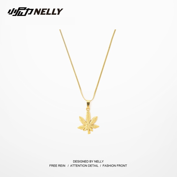 HipHop мъжка верижка златист цвят