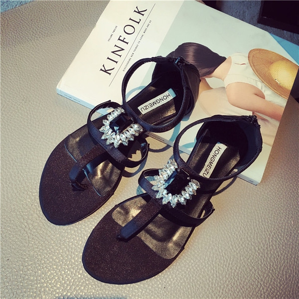 Γυναικεία σανδάλια το καλοκαίρι - υψηλή ποιότητα κατασκευής σε τρία χρώματα