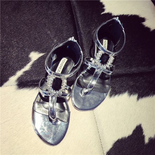 Γυναικεία σανδάλια το καλοκαίρι - υψηλή ποιότητα κατασκευής σε τρία χρώματα