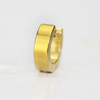 Ανδρικά σκουλαρίκια τύπου δαχτυλίδια με και χωρίς πέτρα 1 κομμάτι - 9 μοντέλα