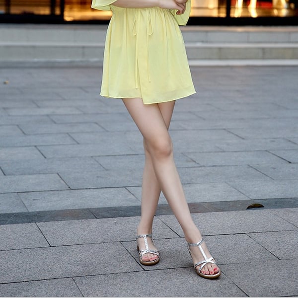 Дамски сребристи и златисти сандали