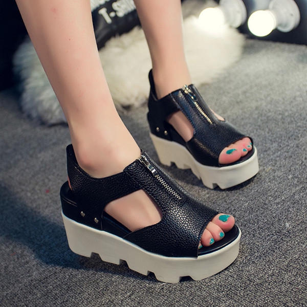 Дамски сандали на платформа-11 различни и стилни модела.