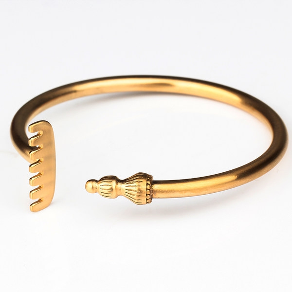 Мъжки гривни - златисти и сребристи в няколко закрепващи се модела от стоманена сплав  - дължина: 20 см 