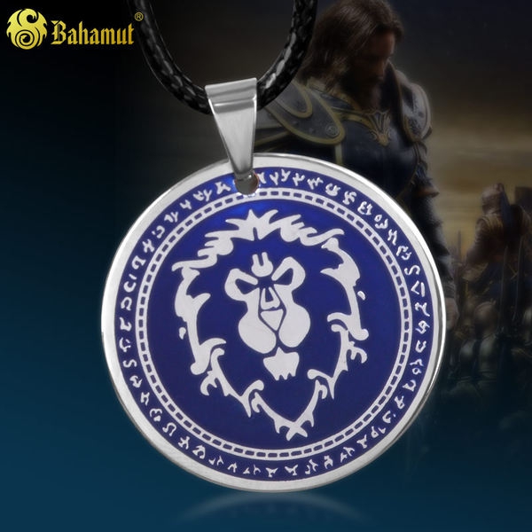 Ανδρικές αλυσίδες σε μπλε, λευκό, χρυσό, κόκκινο και μαύρο χρώμα  - Horde и Alliance