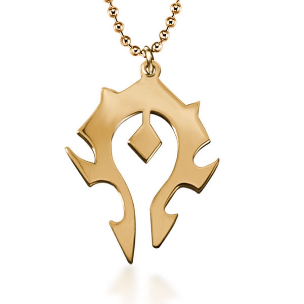 Ανδρικές αλυσίδες σε μπλε, λευκό, χρυσό, κόκκινο και μαύρο χρώμα  - Horde и Alliance