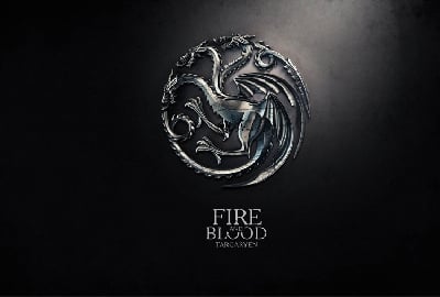 Мъжка верижка на Game of thrones - Targaryen