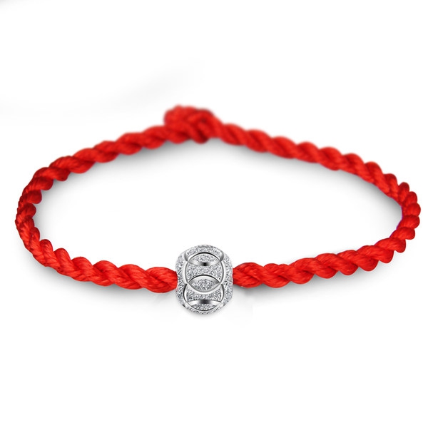 Мъжки кожени гривни с мъниста - черни и червени 