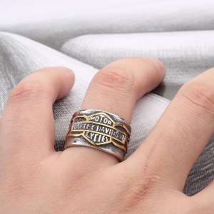 Мъжки пръстени изработени от стомана - Харли Дейвидсън