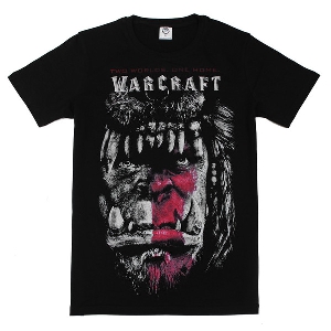 Мъжка тениска в черен цвят - Warcraft