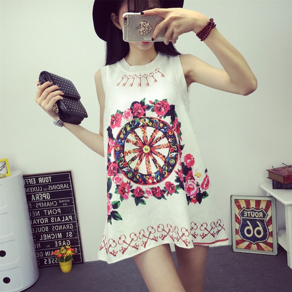 Κυρίες παραλία πρότυπο πουκάμισο μέγεθος