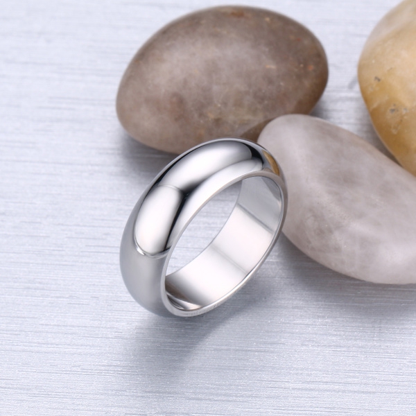 Ανδρικά δαχτυλίδια χρώματος σε 4 χρώματα - 6 μεγέθη