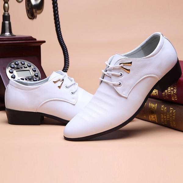 Мъжки официални обувки британски стил мадежки бизнес ежедневни обувки от 