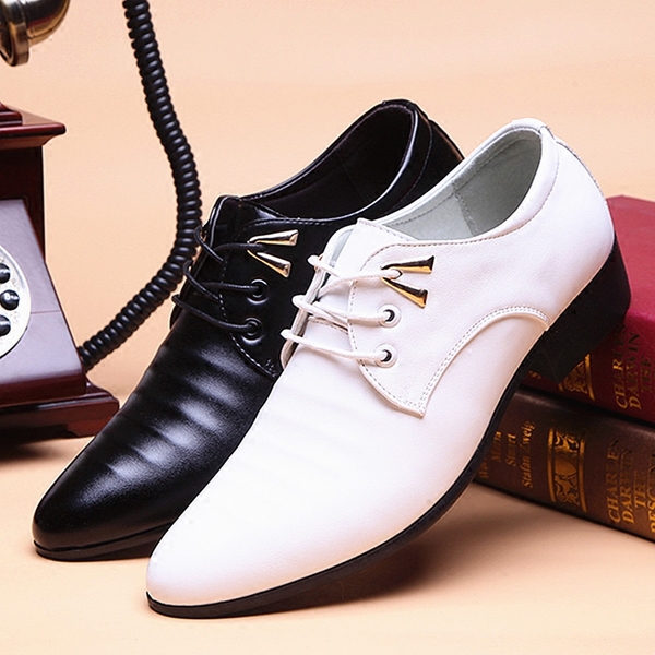 Мъжки официални обувки британски стил мадежки бизнес ежедневни обувки от 