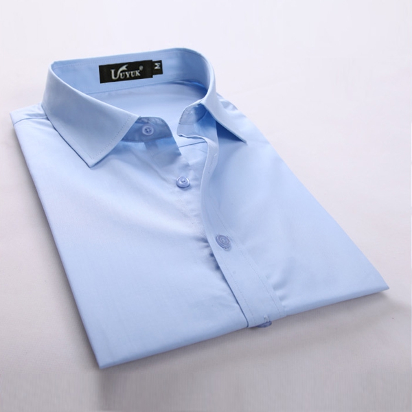 Ανδρικά πουκάμισα -Κομψά και φρέσκα μοντέλα σε διαφορετικά χρώματα: λευκό, μπλε, καφέ, ροζ αποχρώσεις