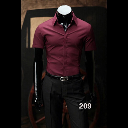 Ανδρικά πουκάμισα -Κομψά και φρέσκα μοντέλα σε διαφορετικά χρώματα: λευκό, μπλε, καφέ, ροζ αποχρώσεις