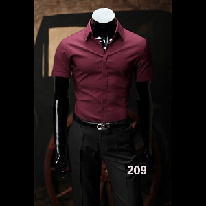 Ανδρικά πουκάμισα -Κομψά και φρέσκα μοντέλα σε διαφορετικά χρώματα: λευκό, μπλε, καφέ, ροζ αποχρώσεις