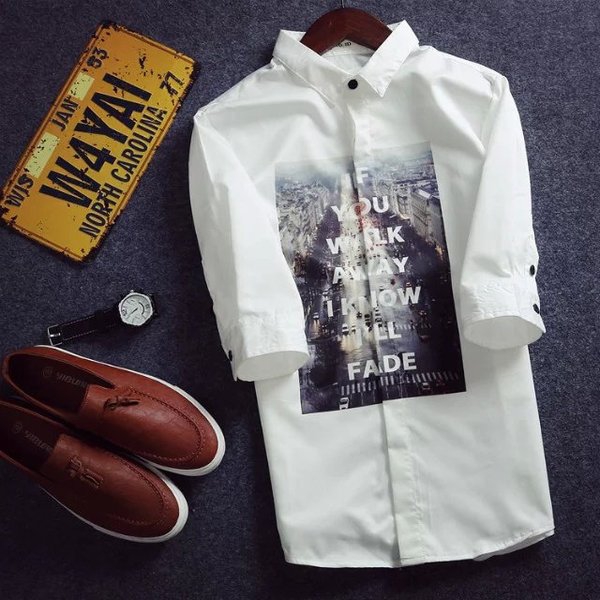 Летни мъжки ризи тип Slim модерни и различни-76 модела с различна щампа.