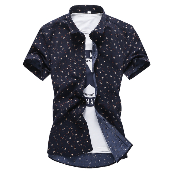 Мъжки ризи  с флорални мотиви 17 различни модела.