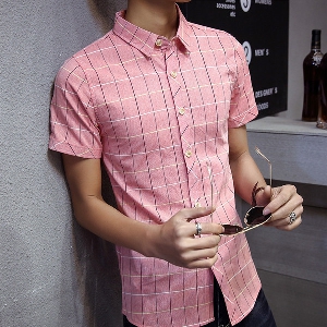 Мъжки летни елегантни ризи с къс ръкав - бели, сини, розови - топ модели за най-горещите дни 
