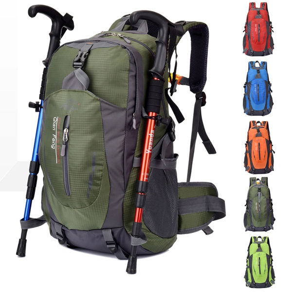 Туристическа раница за алпинизъм, къмпинг, спорт: водоустойчива за мъже и жени