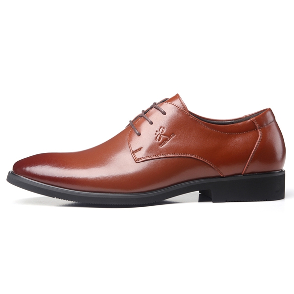 Αντρικά καλοκαιρινά αναπνεύσιμα επίσημα υποδήματα από συνθετικό δέρμα - 3 μοντέλα