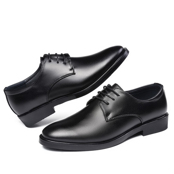 Μαύρα αντρικά παπούτσια κατάλληλα για το καλοκαίρι - 2 μοντέλα