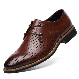 Мъжки официални обувки с ток изработени от изкуствена кожа - 4 модела 