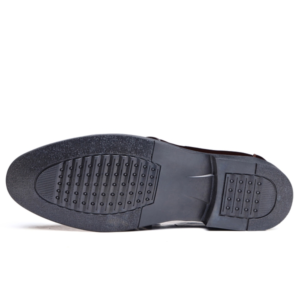 Ανδρικά επίσημα παπούτσια από τεχνητό δέρμα - 2 μοντέλα