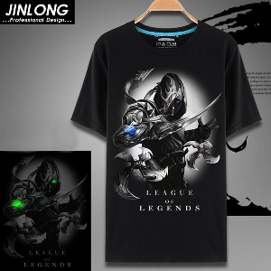 Αντρικά gaming  T-shirts Leaague of legends που λάμπουν  στο σκοτάδι - 44 διαφορετικά μοντέλα 