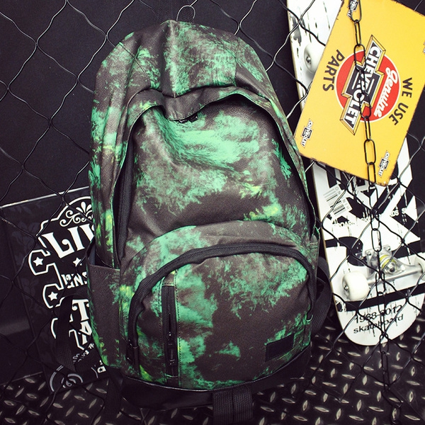 Αδιάβροχοι ανδρικά σακίδια σε πράσινο, κόκκινο και κίτρινο χρώμα - μέγεθος 46 * 30 * 16 εκ