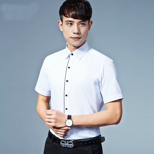 Αντρικά πουκάμισα για το καλοκαίρι σε  μαύρο, μπλε, λευκό, μοβ, ροζ Slim