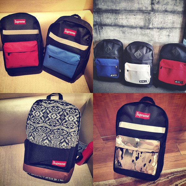 Ελαφριά άνετα σακίδια σε διαφορετικά σχέδια και χρώματα για την καθημερινή ζωή ή τουρισμό