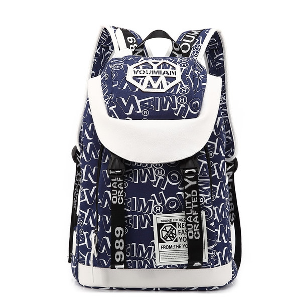 Μεγάλο άνετο σακίδιο για αθλητισμό, καθημερινή ζωή ή φορητό υπολογιστή - ένα μοντέλο σε μπλε, μαύρο, μοβ. κίτρινο, καφέ και κόκκ