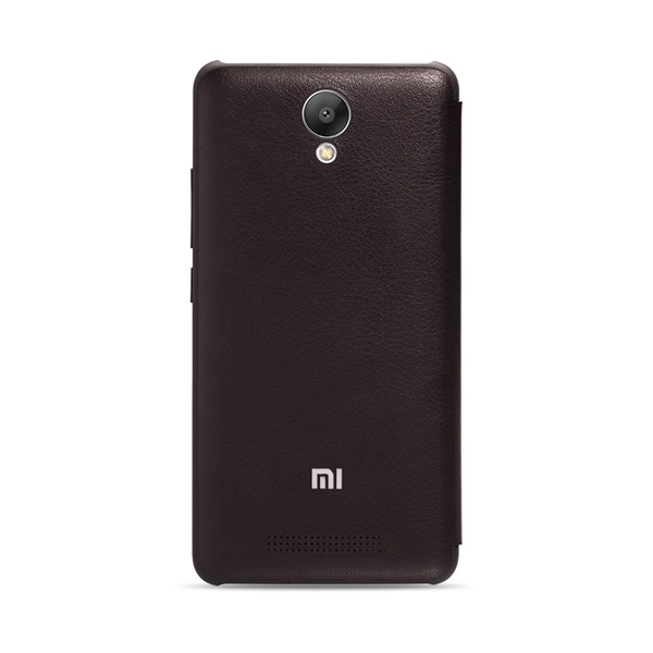 Кожен протектор тип флип за Xiaomi Redmi Note 2 Prime Edition в жълт,син,бял,розов и черен цвят