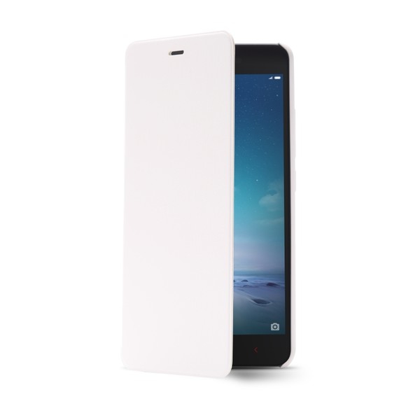 Кожен протектор тип флип за Xiaomi Redmi Note 2 Prime Edition в жълт,син,бял,розов и черен цвят