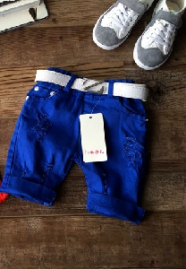 Детски къси панталони за момчета в шест свежи цвята.