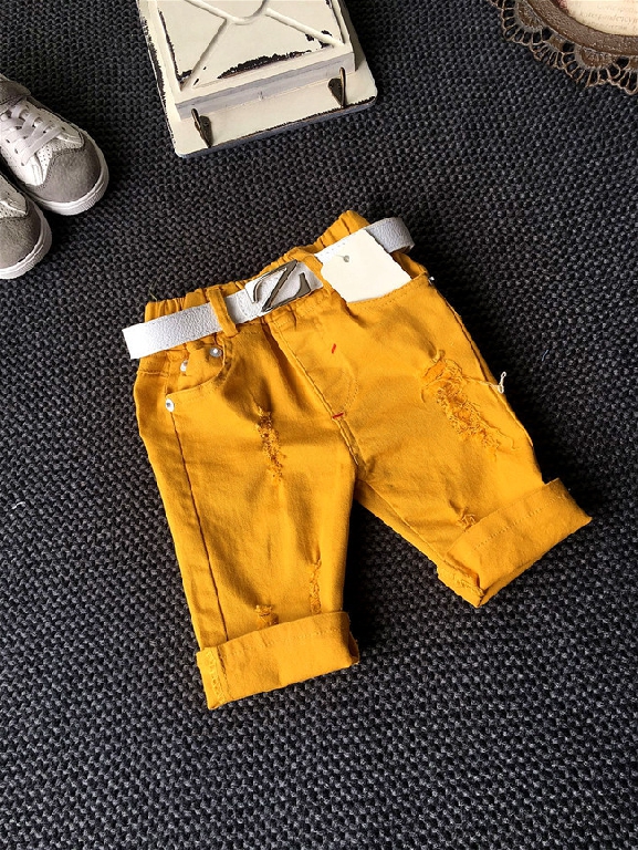 Детски къси панталони за момчета в шест свежи цвята.