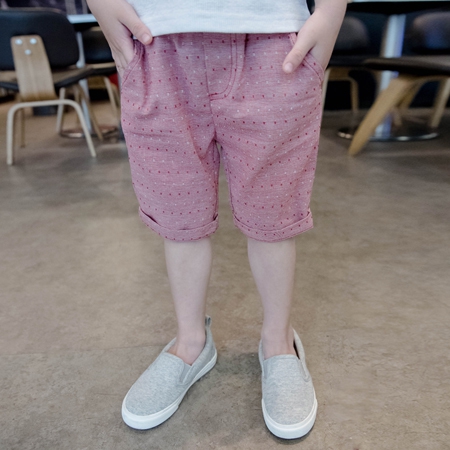 Детски памучни панталони за момчета в три цвята.