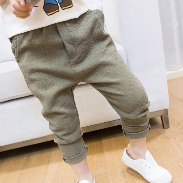 Детски дълги памучни панталони за момчета-2 цвята.