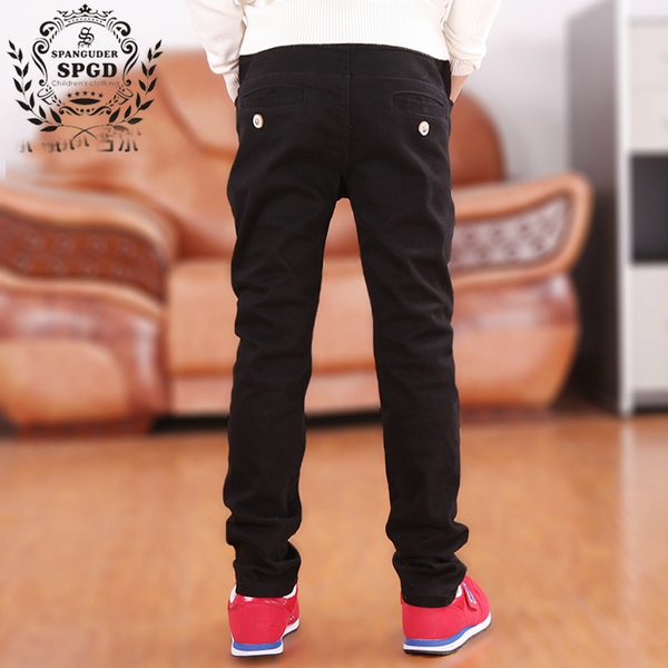 Детски цветни пролетни дълги панталони за момчета.