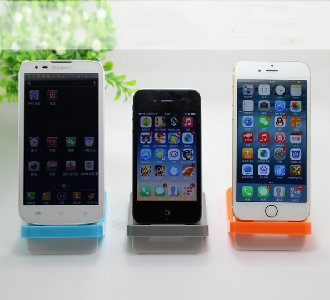 Силиконови цветни стойки за мобилни телефони, смартфони